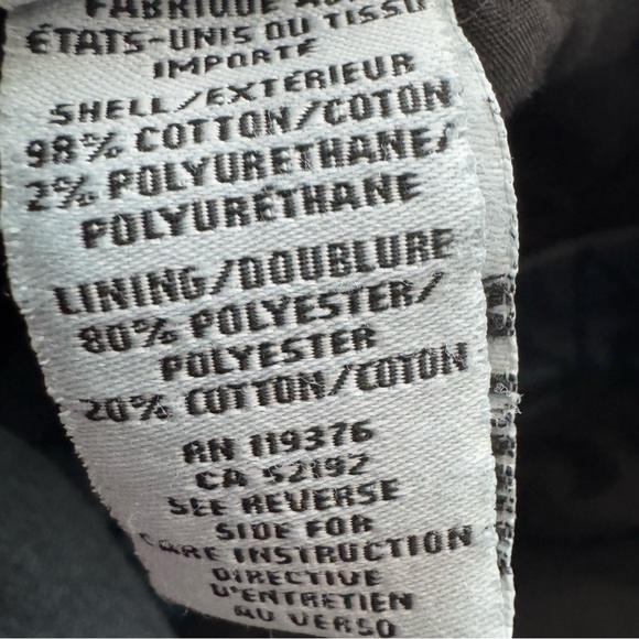 Helmut Lang Slim Straight Leg Jeans Dark Wash Indigo Denim Minimal Fall Winter - Picture 13 of 14